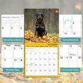 thumbnail image 4 of Calendario de Pared 2025-2026, Calendario de Pared ROTTWEILER, Abierto de 12" x 24", Organizador de Calendario Familiar con Imágenes de ROTTWEILER, para Amantes de los Perros, 4 of 6