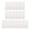 White, variant on Party Straws Dual Color Threaded Striped Straws with Food Grade Pp Plastic Disposable Beverage Accessories for Parties and Events Yellow