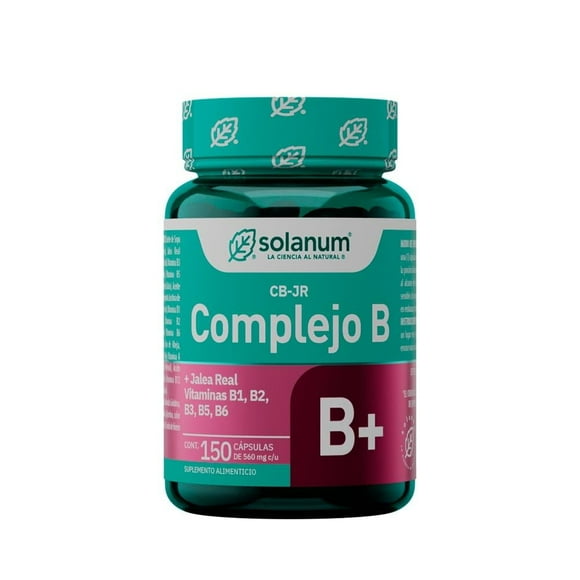 Suplemento alimenticio Solanum complejo B 150 cápsulas de 560 mg c/u