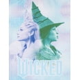 thumbnail image 2 of Wicked Glinda Elphaba Square Neck Racerback One Piece Bathing Suit UPF 50+ Tie Dye Little Kid to Big Kid, 2 of 3