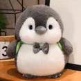 thumbnail image 2 of Juguetes de peluche de pingüino suave, almohada Huggable Kawaii para niños, pareja de peluche, muñeca de bebé de pingüino, regalo de cumpleaños para niños y niñas, 2 of 4