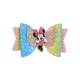 thumbnail image 1 of Disney-horquilla de Mickey Mouse para niña, horquillas con lazo, pinzas para el pelo, tocado de Color degradado, accesorios para el cabello, 1 of 5