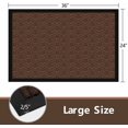 thumbnail image 3 of Amagabeli 2 Pack Large Outdoor Door Mats Rubber Shoes Scraper 36" x 24" BG347, 3 of 8