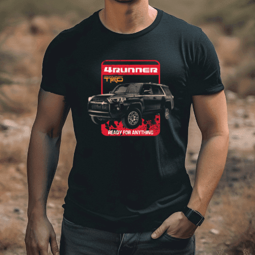 Toyota 4Runner Mens Big and Tall Ready for Anything Tee Shirt