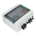 thumbnail image 3 of Caja combinadora fotovoltaica de 4 cadenas, resistente al agua, con fusible de 15 A, protector contra sobretensiones de 63 A, CC de 500 V, 3 of 15