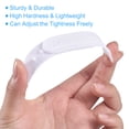 thumbnail image 3 of Unique Bargains White Plastic Snapback Strap Cover Hat Buckle Replacement (12 Pairs), 3 of 7