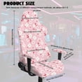 thumbnail image 7 of Garronmavis Cherry Blossom Pink Gaming Chair Cover with Armrest Covers Office Chair Cover Easy Installation Esports Room Decor Stretchable Woman Computer Seat Slipcover, 7 of 7