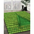thumbnail image 2 of Ahgly Company Indoor Round Patterned Nebula Green Area Rugs, 8' Round, 2 of 6