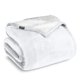 thumbnail image 1 of Manta de Cama de Felpa Sherpa Mullida y Suave Reversible Liviana Tamaño Matrimonial/queen Blanca Bare Home, 1 of 6