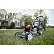 Black Max 21-Inch 150cc Self-Propelled Gas Mower with Briggs & Stratton Engine