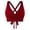 A-Wine85, variant on Yuanlong Women's Bikini Tops Crisscross Back Lace Up Underwire Padded Swim Crop Top Solid Push Up Beachwear Swimwear Tops