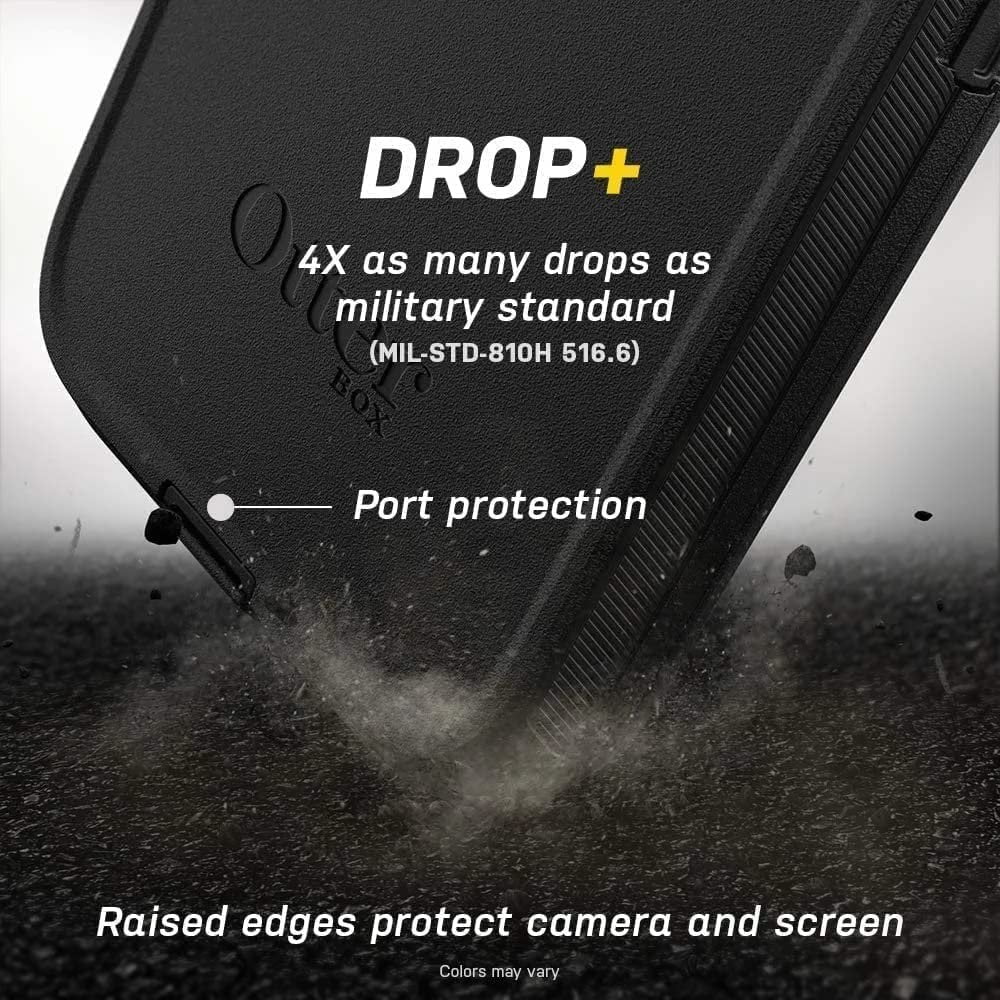 OtterBox Defender Series Screenless Edition Case for iPhone 13 Pro Max & iPhone 12 Pro Max Only - Case Only - Non-Retail Packaging - Hunter Green