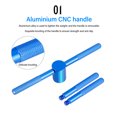 thumbnail image 4 of Bike Headset Bearing Installer, Bike Headset Press Tool Anti Slip CNC Machined  for Maintenance, 4 of 7