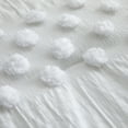 thumbnail image 6 of Nanshing Jared 7 Piece Casual Pom Pom Comforter Set, White, Queen, 6 of 10