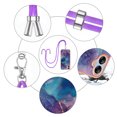 thumbnail image 3 of Mantto for Samsung Galaxy A05 Case, with Lanyard Adjustable Strap, Marble Pattern Soft TPU Bumper Hard PC Back Shockproof Protective Glossy Stylish Durable Phone Case for Women Girls,Purple, 3 of 7