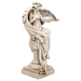 thumbnail image 3 of Roman 19.75" Angel with Birdbath Outdoor Garden Statue, 3 of 3