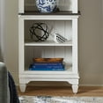 thumbnail image 5 of Liberty Furniture Entertainment Center with Piers - Wirebrushed White with Charcoal Tops, 5 of 8