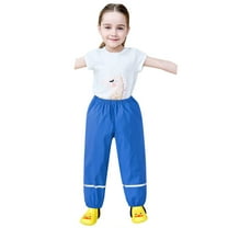 Odeerbi Baby Pants Children’s Kids Rain Dungarees Mud Trousers Waterproof Breathable Girls Boys