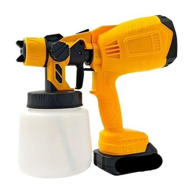 Cordless Lithium Electric Spray Gun, Rechargeable Sprayer for Paint, Disinfectant & Water Spraying ,Easy to Use