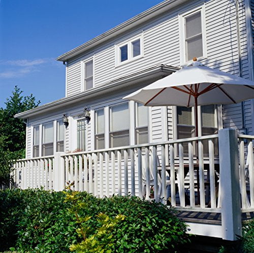 KILZ Siding, Fence, and Barn Paint, Exterior, White, 1 Gallon
