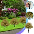 thumbnail image 2 of VQPeo Artificial Cedar Topiary Tree, Faux Outdoor Shrub with Ground Spike, Maintenance-Free Plastic Plant for Garden & Porch Decoration, 2 of 5