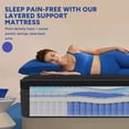 thumbnail image 5 of Zhovac 12 inch Queen Mattress, Memory Foam & Spring Hybrid Medium Comfort Queen Size in a Box,Adult,CertiPUR-US, 5 of 9