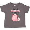 thumbnail image 3 of Inktastic Always Axolotl Questions Cute Curious Axolotl Boys or Girls Toddler T-Shirt, 3 of 5