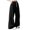 Black, variant on Vivianyo HD Women's Winter Fleece Lined Sweat Trousers,Wide Leg Knit Bottoms for Women Casual Pants Drawstring Elastic Waist Vertical Seam with Side Pockets, Women's Brown, Sizes S-3XL