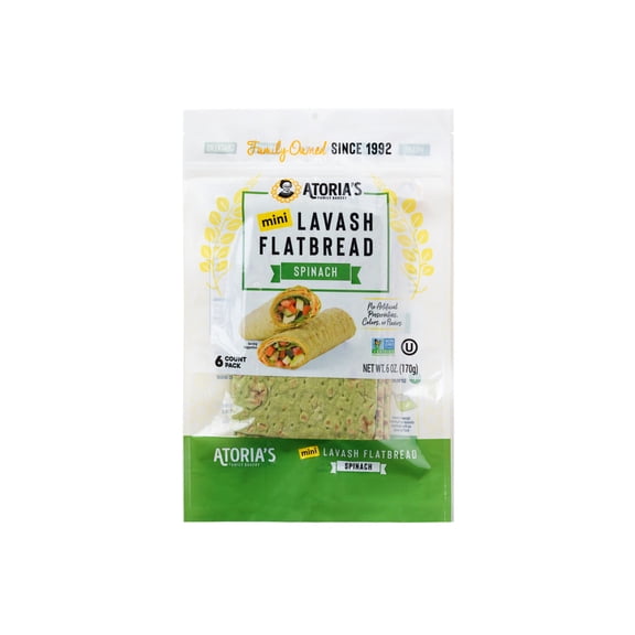 Mini Spinach Lavash