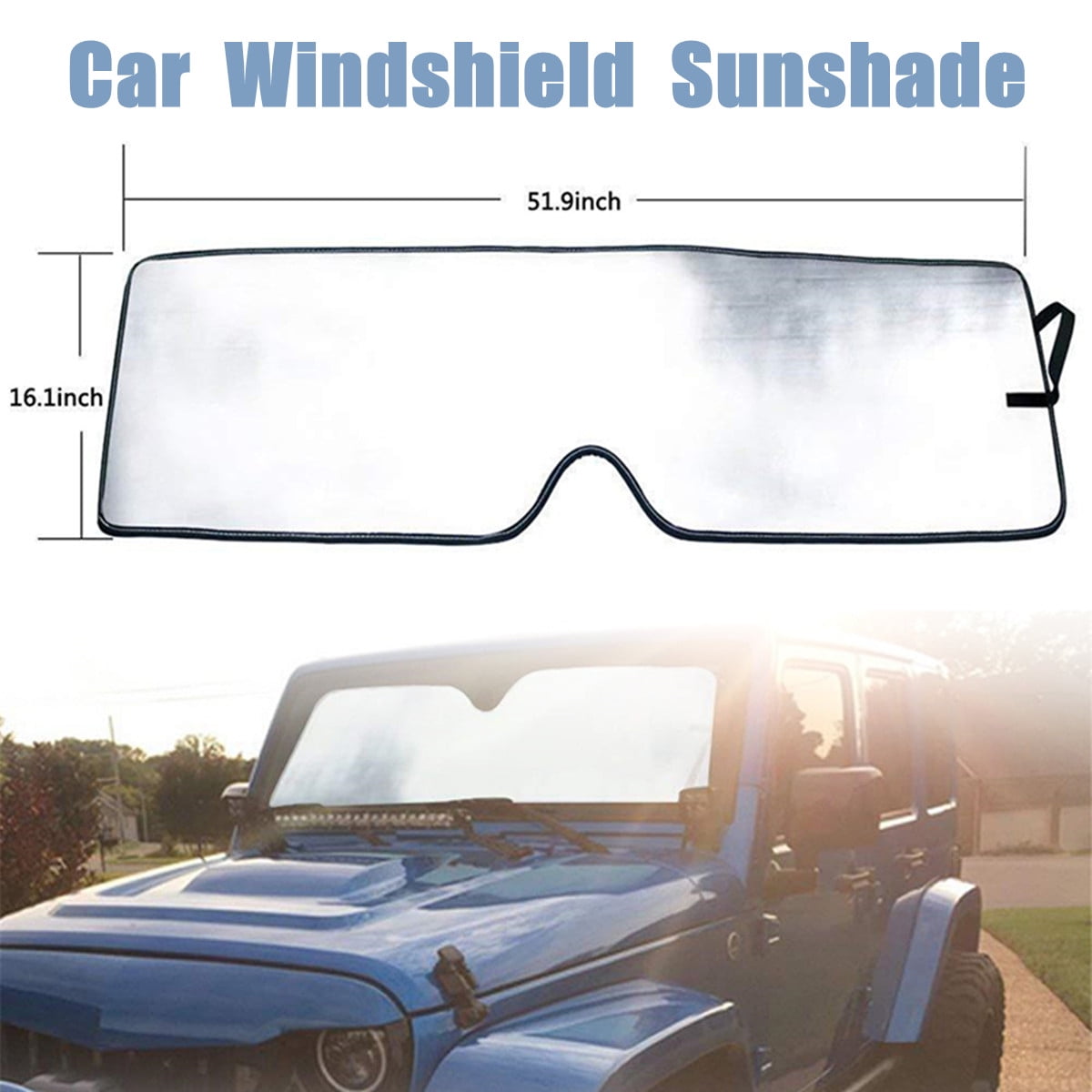 Keep Your Car Vehicle Cool STREET FFX Folding Windshield Sun Shade UV and Sun Reflector 