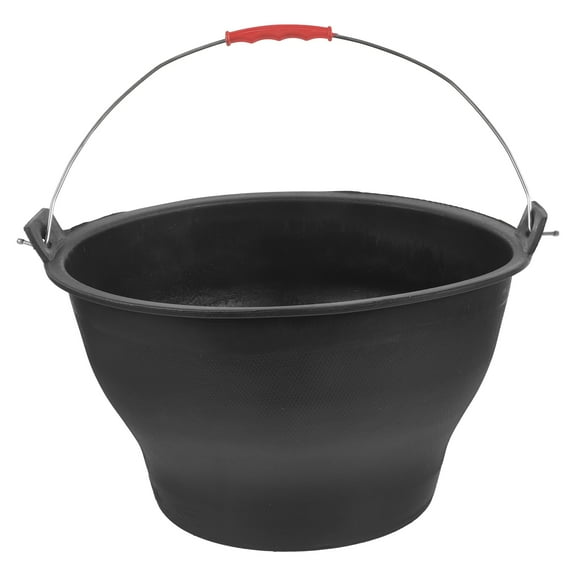 Guangmc Heavy Duty Plastic Pail with Handle for Construction, Gardening, and Cleaning