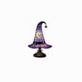 thumbnail image 2 of Battery Operated Witch Hat Hanging Light, Seasonal Hanging Halloween Light, For Bedroom, Desk, Mantel, Shelf, Window, Party Room And Halloween Home Decor, Easy To Style Decor, 2 of 7