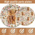thumbnail image 3 of Juego de vajilla de fiesta Buerhanerry Highland Cow para 24 invitados, 3 of 5