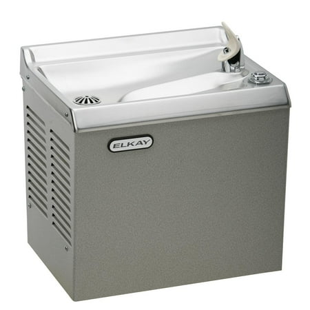 Elkay Cooler Wall Mount Slant Front Non-Filtered 3 GPH Stainless