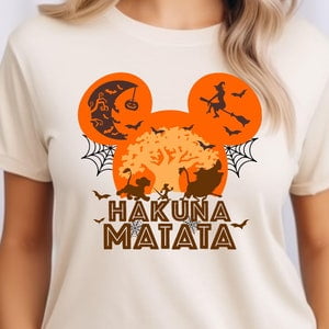 Hakuna Matata Halloween Shirt, Disney Family Halloween T-Shirt, Lion King Halloween Tee, Magical Pumpkin Shirt, Animal Kingdom Halloween Tee