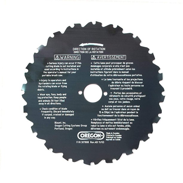 41927 8" XRT Brush Cutter Blade By Oregon
