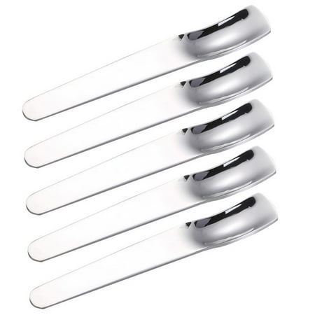 

Farfi 1Pc Stainless Steel Ice Cream Yogurt Dessert Spoon Stirring Kitchen Flatware (5pcs)