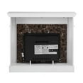 thumbnail image 5 of Only Mantel (NOT INCLUDED 23" FIREPLACE)--White, 45.6"W*11.8"D*40"H, 5 of 14