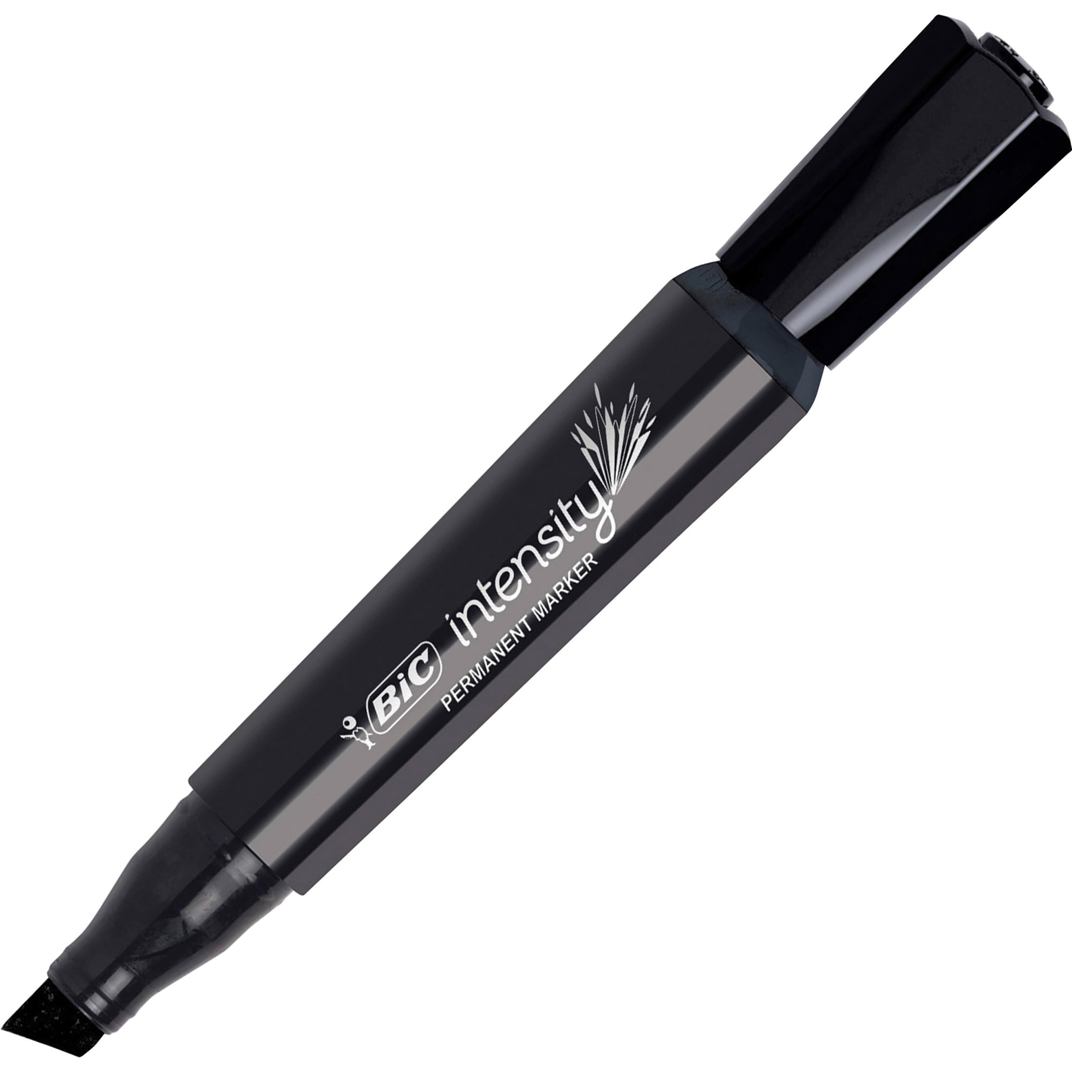 BIC, BICGPMM36BK, Intensity Permanent Markers, 36 / Box