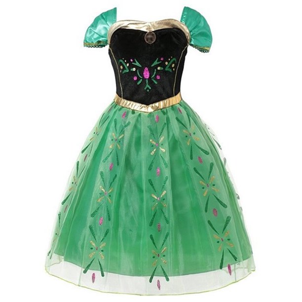 Addams vestido de princesa Peach para niña, disfraz de Elsa, Anna, Blancanieves, traje con estampado de Isabella y bella Fivean unisex