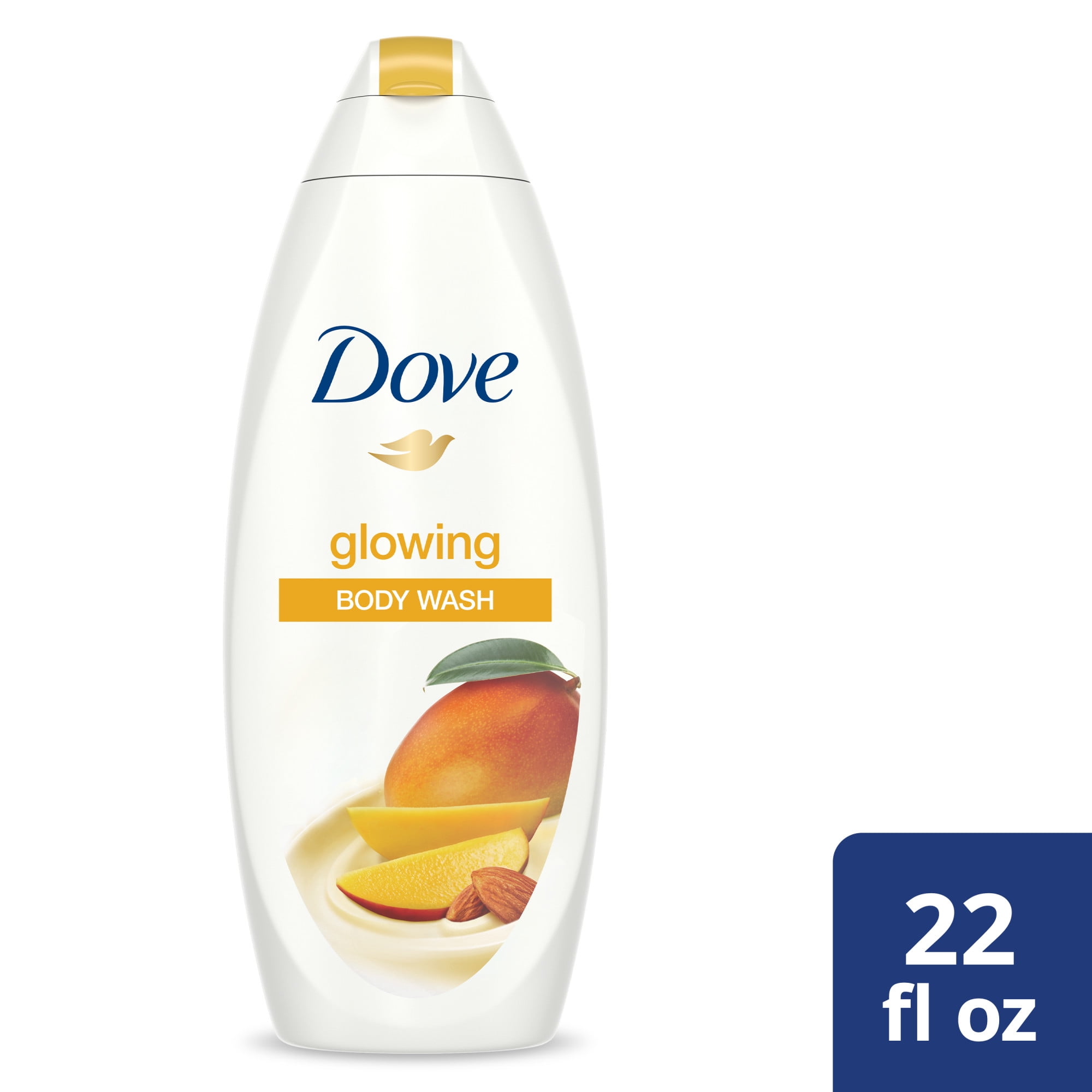 Dove Glowing Mango Butter and Almond Butter Body Wash 22 fl. Oz.