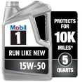 thumbnail image 1 of Aceite de motor Mobil 1 Advanced totalmente sintético 15W-50 5L, 1 of 8
