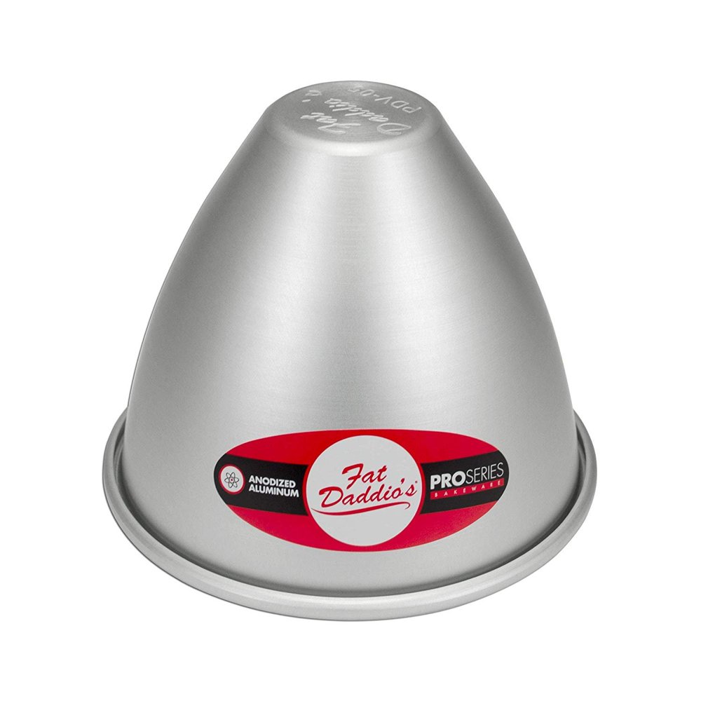 Fat Daddio's PDV05 Dolly Varden Cake Pan, 5.25 Inch x 4.5 Inch, Silver