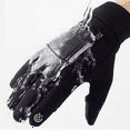 thumbnail image 4 of Waterproof Windproof Winter Thermal Gloves with Soft Velvet Lining, Touchscreen Compatible Fingertips for Motorcycle & Bicycle Enthusiasts, Outdoor Cold Weather Protection, Fashionable & Practical,, 4 of 6