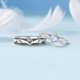 thumbnail image 3 of 2 Pcs Angel Wings Open Ring Couple Promise Rings Adjustable Finger Band Ring Banmo, 3 of 5