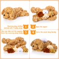 thumbnail image 3 of Perro de peluche Skylety Golden Retriever con cachorros, 5 unidades, 3 of 7