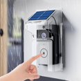 thumbnail image 2 of Solar Wireless Visual Doorbell - HD Camera with Voice Change and Long Standby, 2 of 8