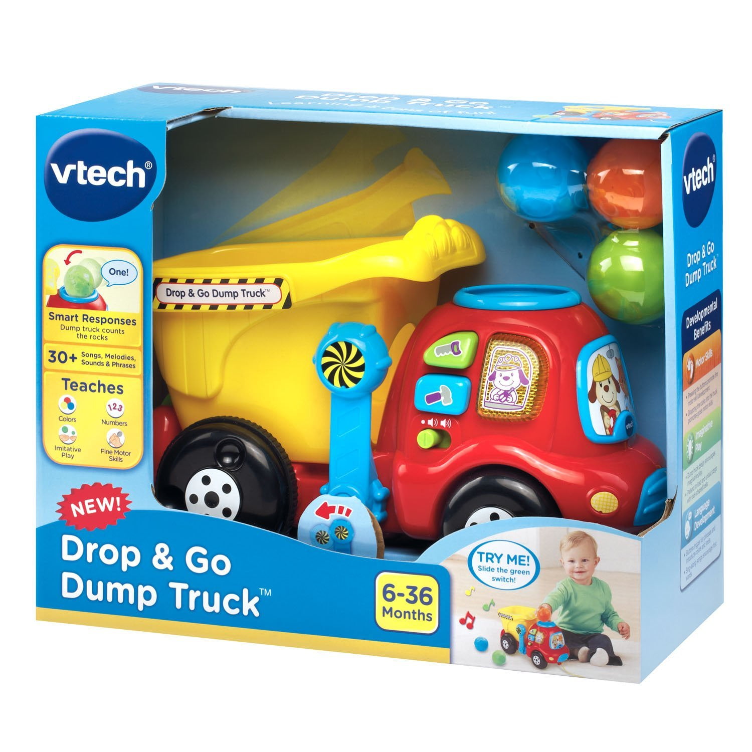 vtech drop and go dump truck walmart