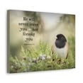 thumbnail image 2 of Scripture Walls Never Leave You Deuteronomy 31:8 Bible Verse Canvas Christian Wall Art Ready to Hang Unframed, 2 of 7