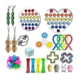 thumbnail image 1 of Set Fidget Toy, ejercitadores de manos, 24 piezas, juguetes sensoriales baratos, 1 of 5
